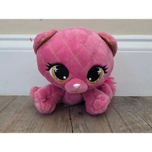 P.Lushes Pets Madame Purrnel Pink Quilted Cat plush